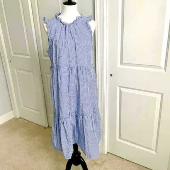 j crew ruffle maxi dress Ruffle Maxi Dress In Peony Print For Women